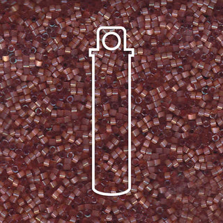 Miyuki Delica  (Size 11)  (Dyed Dark Berry Silk Satin) *DB1805