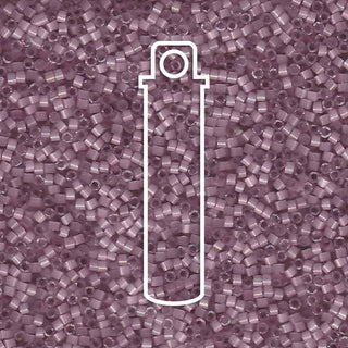 Miyuki Delica  (Size 11)  (Dyed Orchid Silk Satin) *DB1806