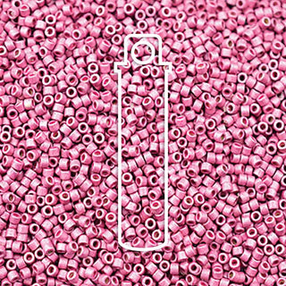 Delica  (Size 11)  (Duracoat Galvanized Matte Hot Pink) *DB1840F