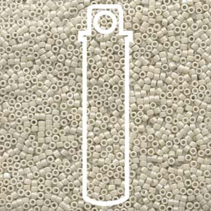 Delica  (Size 11)  (Opaque Alabaster Luster) *DB211