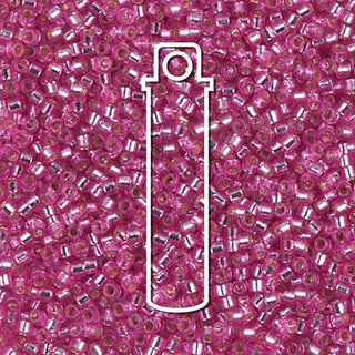 Miyuki Delica  (Size 11)  (S/L Duracoat Pink Parfait) *DB2153