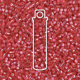 Miyuki Delica  (Size 11)  (S/L Duracoat Hibiscus) *DB2154