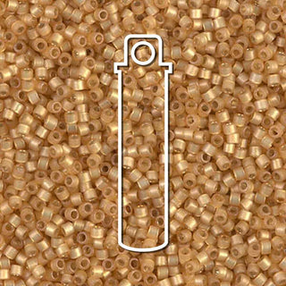 Miyuki Delica  (Size 11)  (S/L DURACOAT S/F Straw) *DB2171