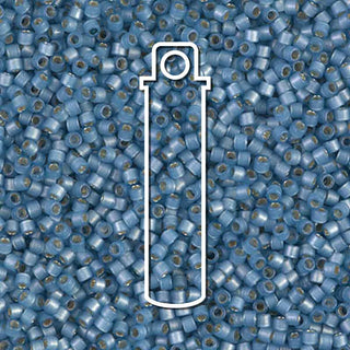 Miyuki Delica  (Size 11)  (S/L DURACOAT S/F LT. Bayberry ) *DB2176