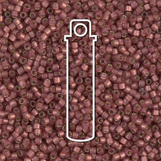 Miyuki Delica  (Size 11)  (S/L DURACOAT S/F Magenta) *DB2179