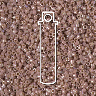 Miyuki Delica  (Size 11)  ( Glazed Opaque Lavender) *DB2271