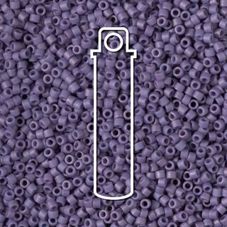 Delica  (Size 11)  (Frost Opaque Glaze Purple) *DB2293