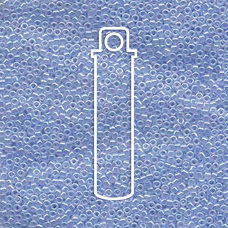 Delica  (Size 11)  (Lined Crystal Light Sapphire)  *DB257