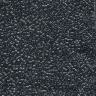 Miyuki Delica (Size 11)  (MATTE BLACK) *DB310  *50 Gram Bag.
