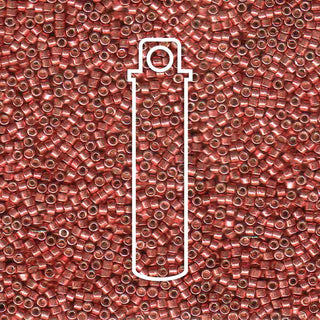 Delica  (Size 11)  (Galvanized Cranberry) *DB423