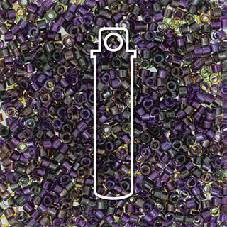 Miyuki Delica (Size 11)  (Purple Green) *DB991