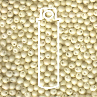 Miyuki DROP.  3.4MM.   MATTE CREAM.  25GM TUBE.