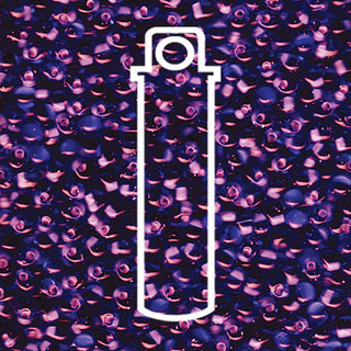 Miyuki DROP.  3.4MM.  Raspberry Lined Crystal.  25GM TUBE.