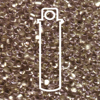 Miyuki DROP.  3.4MM.  Sparkle Celery Lined Crystal.  25GM TUBE.