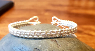 Wire Weaving Silver Plate Bracelet with Amita!  (No experience Needed).  2-3 hr class.  March 7th (Saturday).  2:30 to 5:00pm