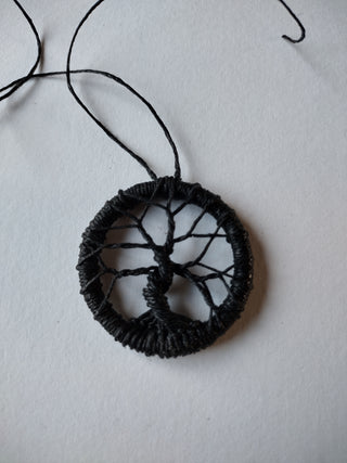 Fibre Tree of Life!  Learn to use cording to create a beautiful Tree of Life Pendant!  (Saturday July 13th. 2:30- 4:30)