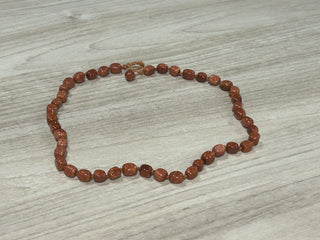 Create a FULLY KNOTTED gemstone necklace!  (INCLUDING THE CLASP!) with Rachel!  Saturday September 19th.  11am to 1:30pm.