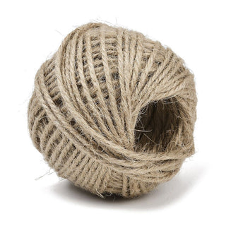 Jute Twine, Jute Cord, Round, Tan, 2mm, about 32.81 Yards(30m)/Roll