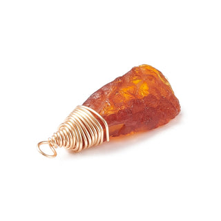 Natural Amber Pendants, Chips Charms, with Brass Loops, Light Gold, 10~29x8~11x7~10mm, Hole: 2~2.5mm.  (Sold Individually)