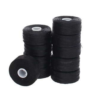 Nyline Thread (Size D/ .30mm).   64 Yards/ Spool (10 Spools in a Bag).  *See Color Options