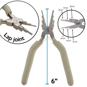 Wire Looping Pliers. (Wire Elements).  2 to 9mm Loops.