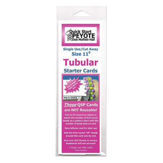 QUICK START PEYOTE.  11/0 TUBULAR.     *SINGLE USE-3CD/PK