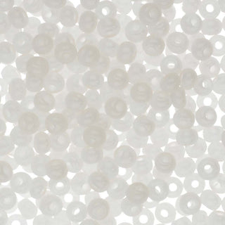 6/0 Czech  (Alabaster)  6 String/Hnk -Approx 66 Grams