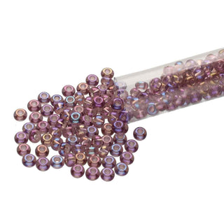 6/0 Czech  (Light Amethyst AB)  Tube 20 grams