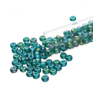 6/0 Czech  (Emerald AB)  Tube 20 grams