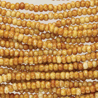 8/0 Czech (Travertine) 6 String/Hank  *Approx 36 gr