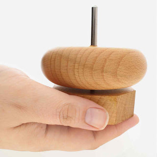 "Mini" Wooden Bead Spinner (Basic Elements) *Includes Needle