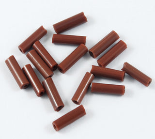Opaque Glass Bugle Beads, Saddle Brown, 6~8x1.8mm, Hole: 0.6mm. Approx 15 Grams