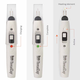 RECHARGEABLE CRAFT BURNER WITH USB CORD AND TIP - MAX TEMP 600C/1112F (Basic Elements Brand)
