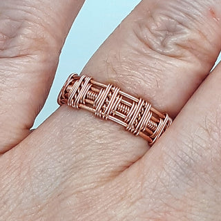 Wire Weaving *Wisteria Ring*-  Make an Adjustable Wire Wrapped Ring with Daina Schreiber of Quirky Calico Designs!