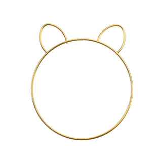 Iron Shape * Bear Head.  130x150mm.  Sold Individually