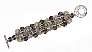 Celtic Crossroads Bracelet (Component Kit.  See description below) - Mhai O' Mhai Beads
