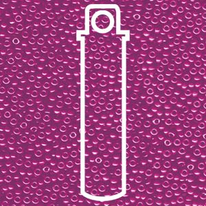 11/0 Miyuki Round Seed Beads (Dyed Opaque Pink)  *approx 23 gram tube