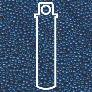 11/0 Miyuki  Round Seed Beads  (Special Dyed Dark Teal Blue)  *approx 22.5 gram tube