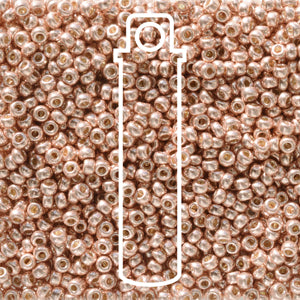 11/0 Miyuki Round Seed Beads (Duracoat Galvanized Bright Copper)  *approx 24 gram tube