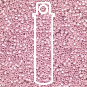 11/0 Miyuki  Round Seed Beads (Pink)  *approx 24 gram tube
