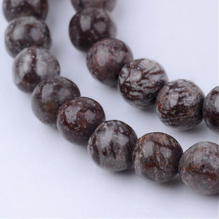 Obsidian (Natural Brown  Snowflake Obsidian) *(see drop for size options)