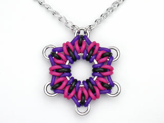 Fold and Gather Linear Pendant  (Component Kit- See description below). - Mhai O' Mhai Beads
