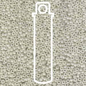 15/0 ROUND MIYUKI (Opaque Limestone Luster) -APX 8.2GM