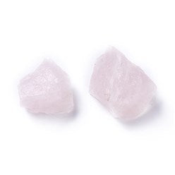 Rose Quartz Gemstone 'Chunks'.   (No hole.  Undrilled).  Sold per piece.  Size/ Weight is approx.
