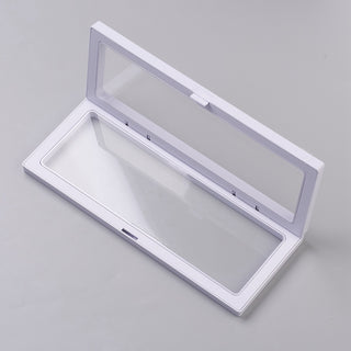 Transparent "Floating Frame" Display.   (Storage/ DIsplay)*Expands to accommodate your display item!  *See Drop Down for Options
