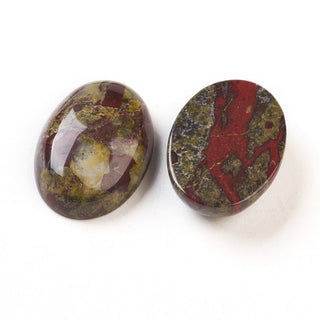 Cabochon *Agate (Dragons Blood Stone) Oval 30 x 40mm approx.
