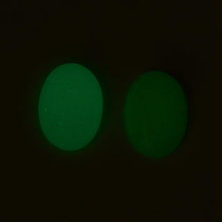 Luminous Stone Cabochon.  25 x18 x 8.8mm.  (Glows in the dark).  Sold Individually.
