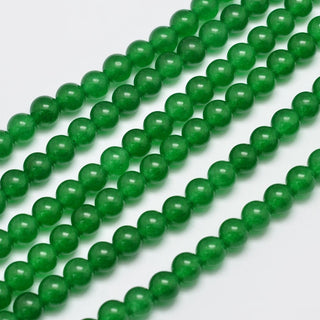 Jade ( Green) *6mm.  Approx 60 Beads.