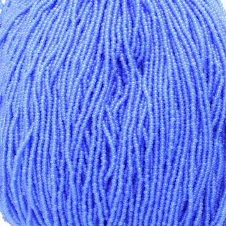 11/0 Czech (Opaque Oily Blue) 6 String/Hank  *Approx 17 gr