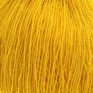 11/0 Czech (Transparent Yellow) 6 String/Hank  *Approx 19 gr
